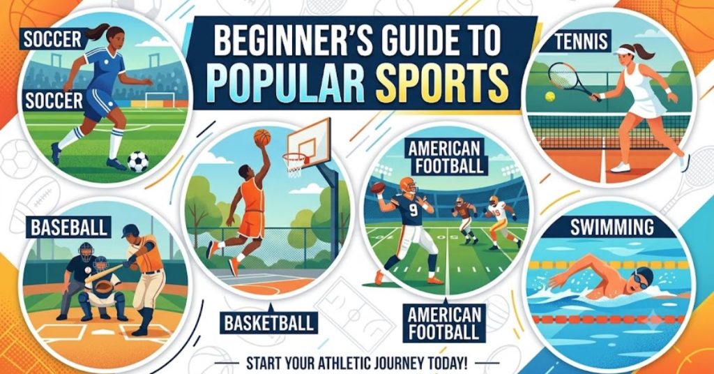 beginner's guide to popular sports